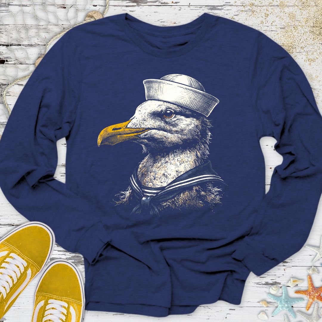 Seagull Sailor Long Sleeve Tee