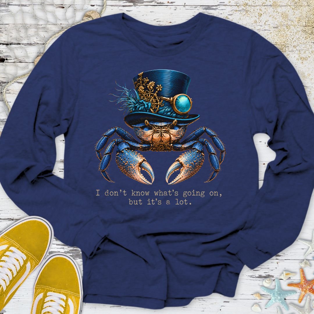 It's A Lot, Crab Long Sleeve Tee
