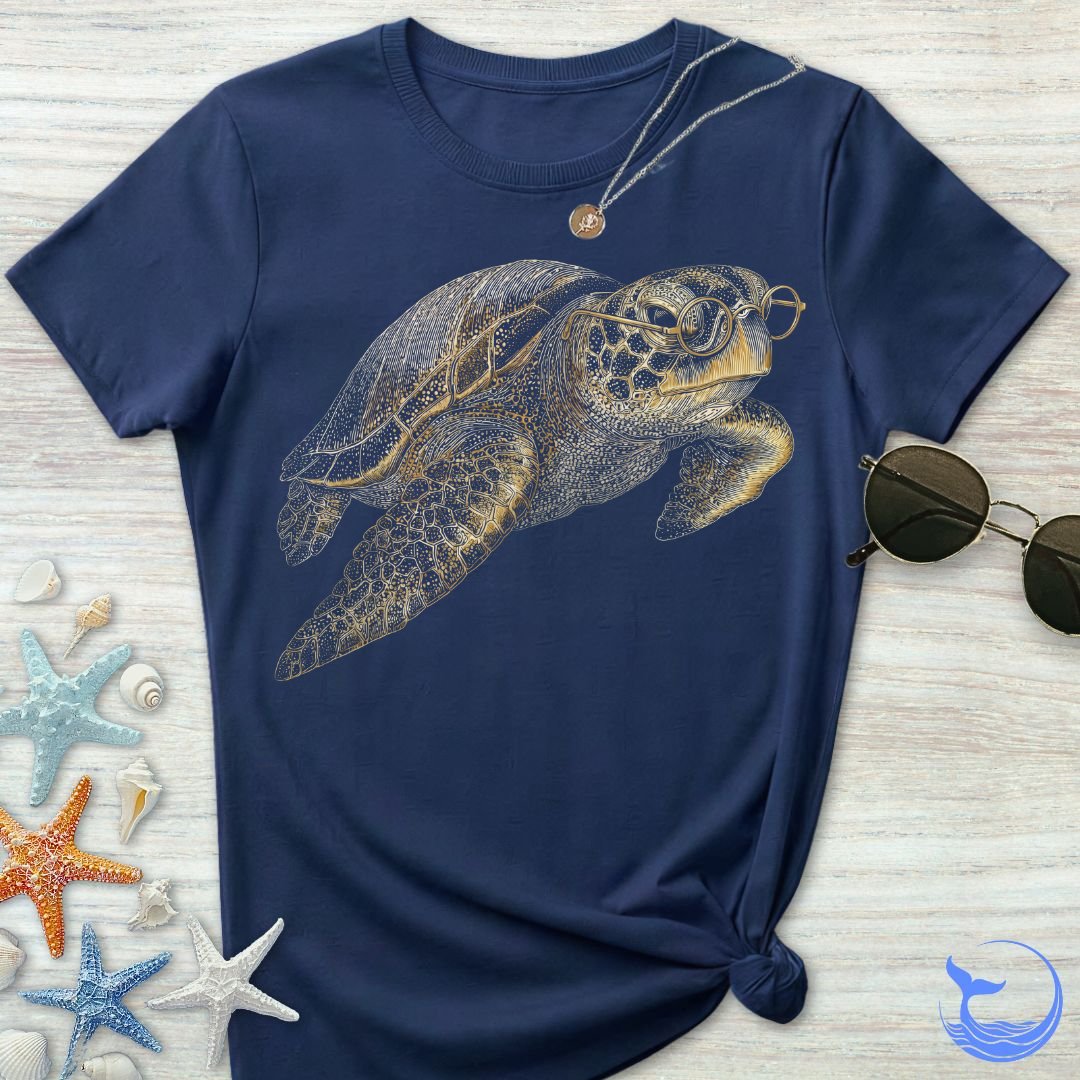 The Scholar Turtle Women's T-Shirt