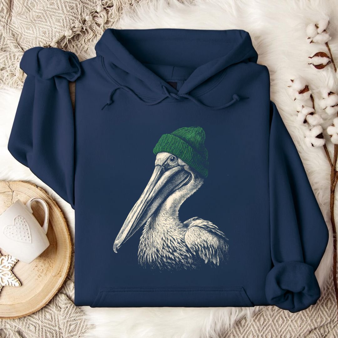 Winter Pelican Hoodie