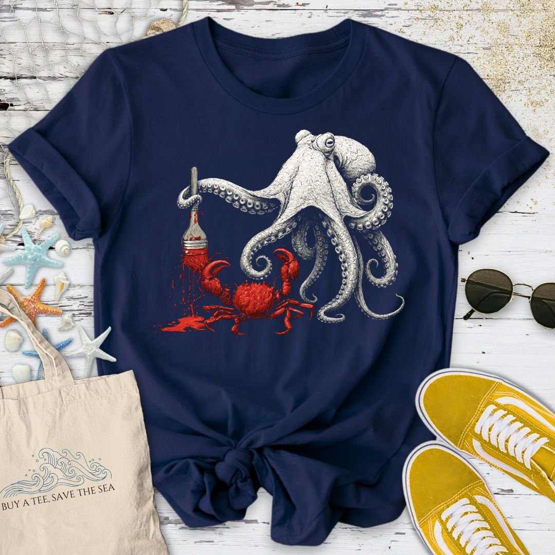 Off To Paint Stuff, Octopus T-Shirt