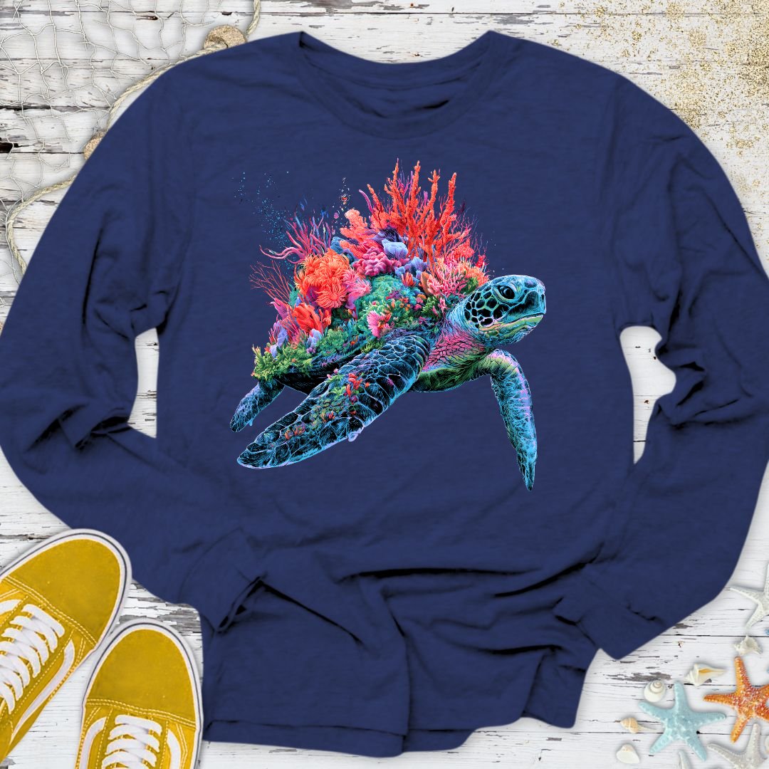 Reef Turtle Long Sleeve Tee