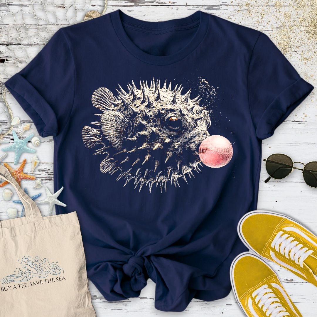 Bubblegum Pufferfish T-Shirt