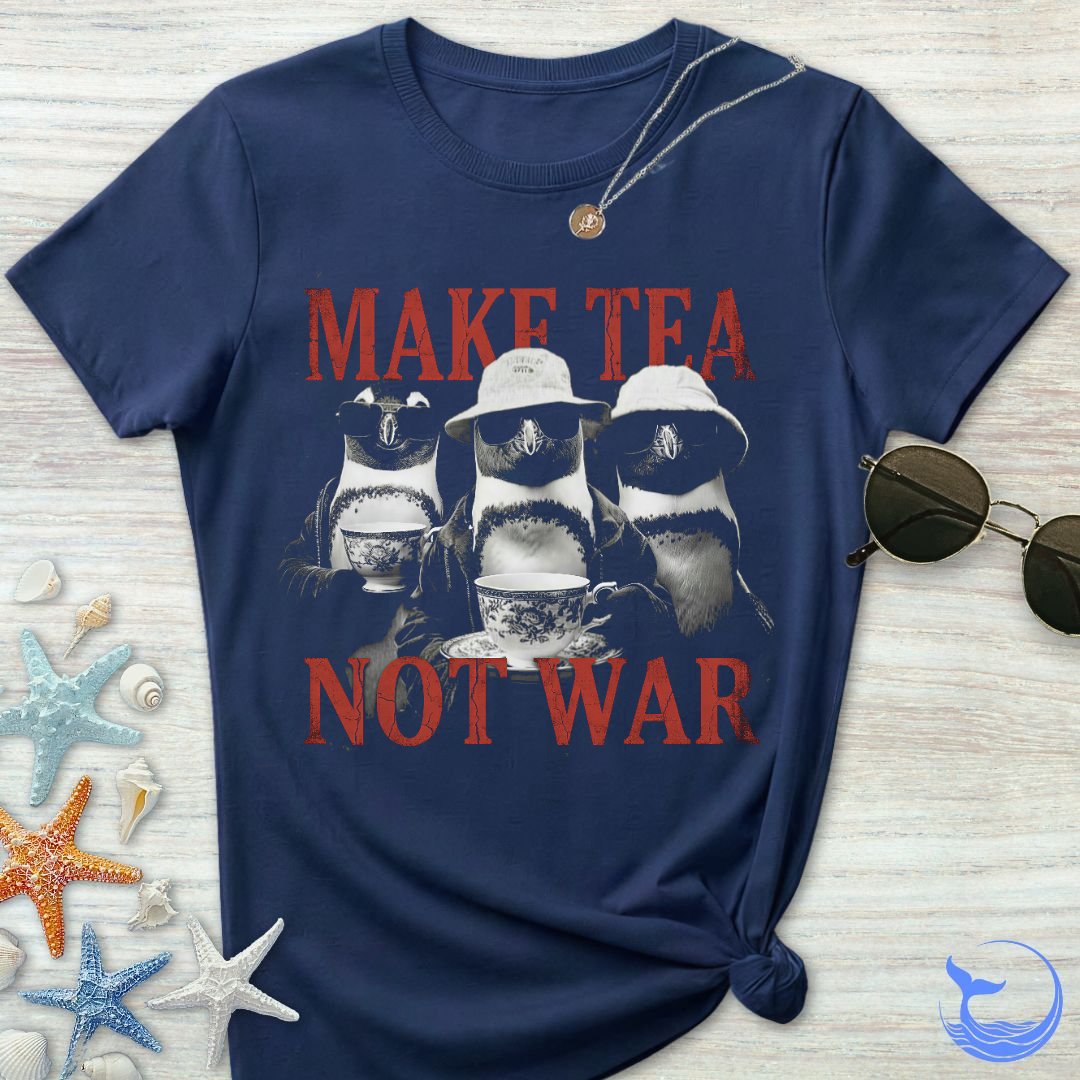 Make Tea Not War Women's T-Shirt