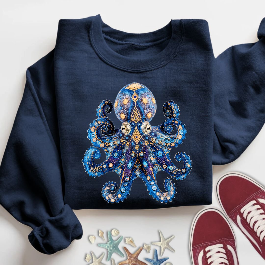 Blue-Ringed Octopus Sweatshirt