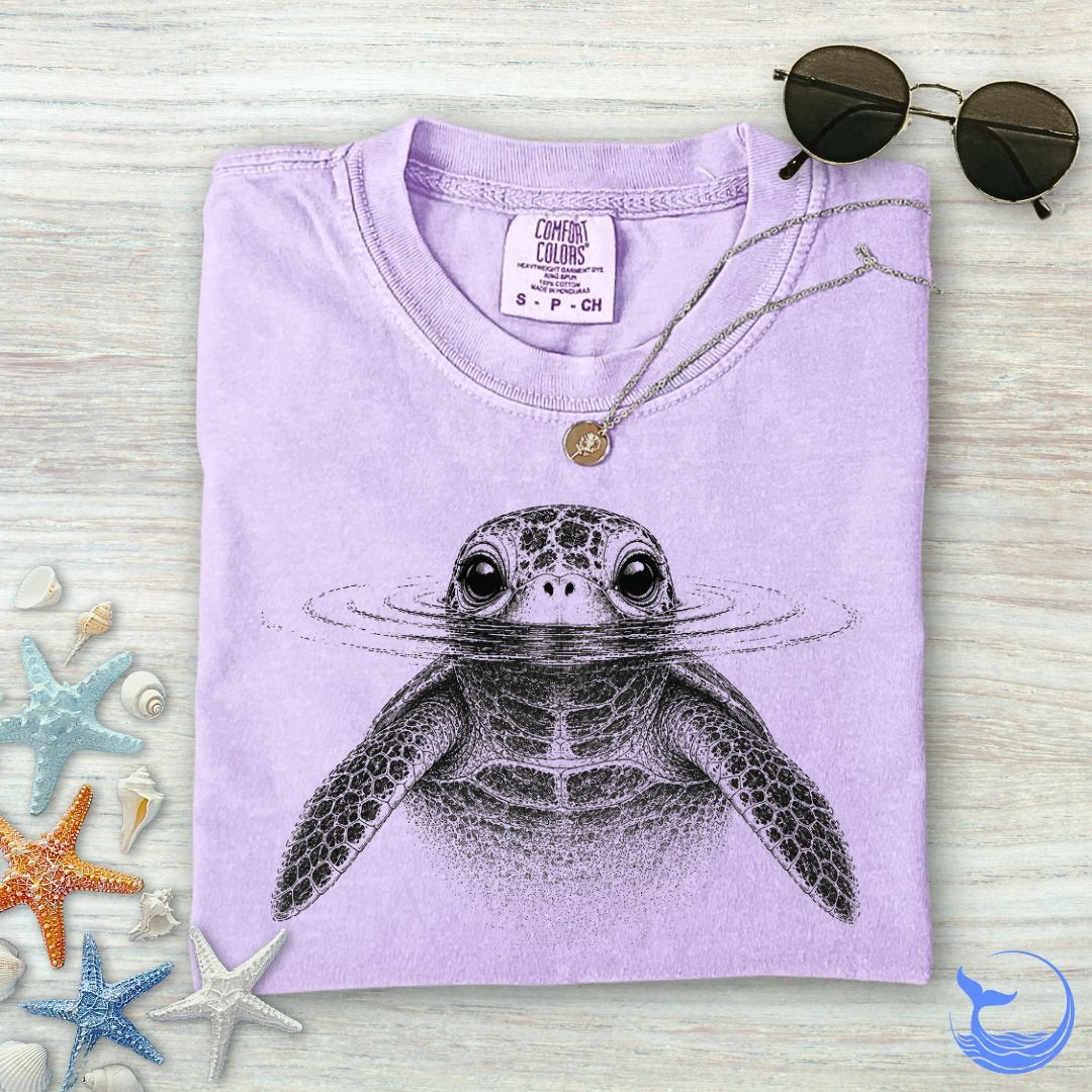 Curious Turtle Comfort Colors T-Shirt