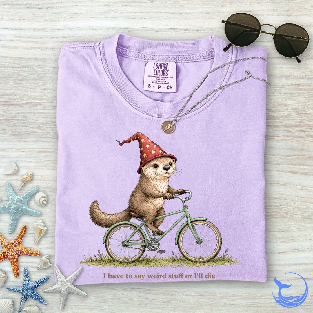 Weird Stuff Or I'll Die Otter Comfort Colors T-Shirt