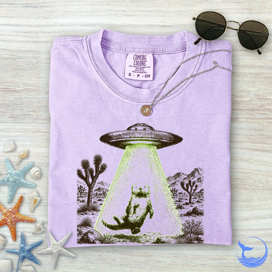 Otter UFO Comfort Colors T-Shirt
