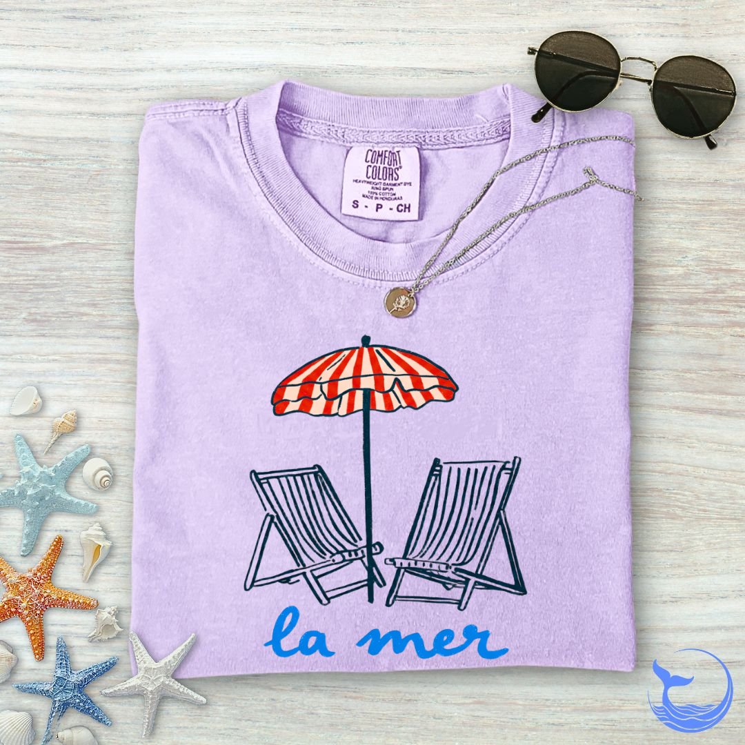 La Mer, Beach Comfort Colors T-Shirt
