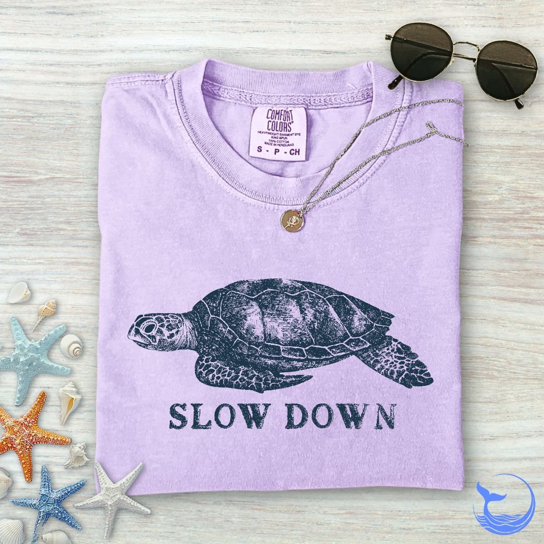 Slow Down Turtle Comfort Colors T-Shirt