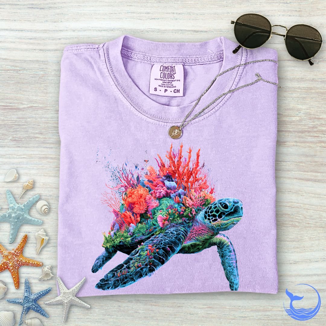 Reef Turtle Comfort Colors T-Shirt