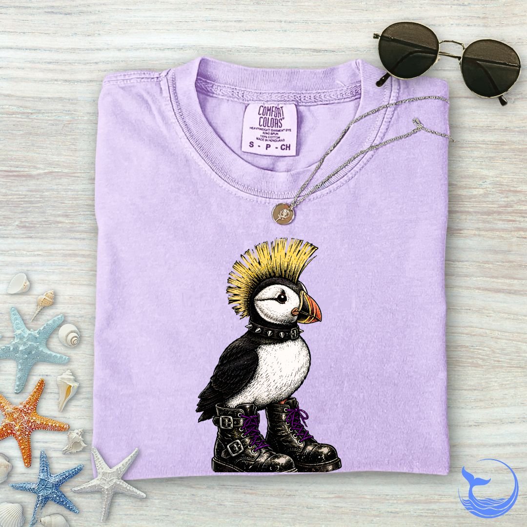 Puffin Punk Comfort Colors T-Shirt