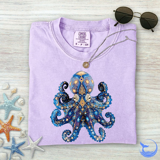 Blue-Ringed Octopus Comfort Colors T-Shirt