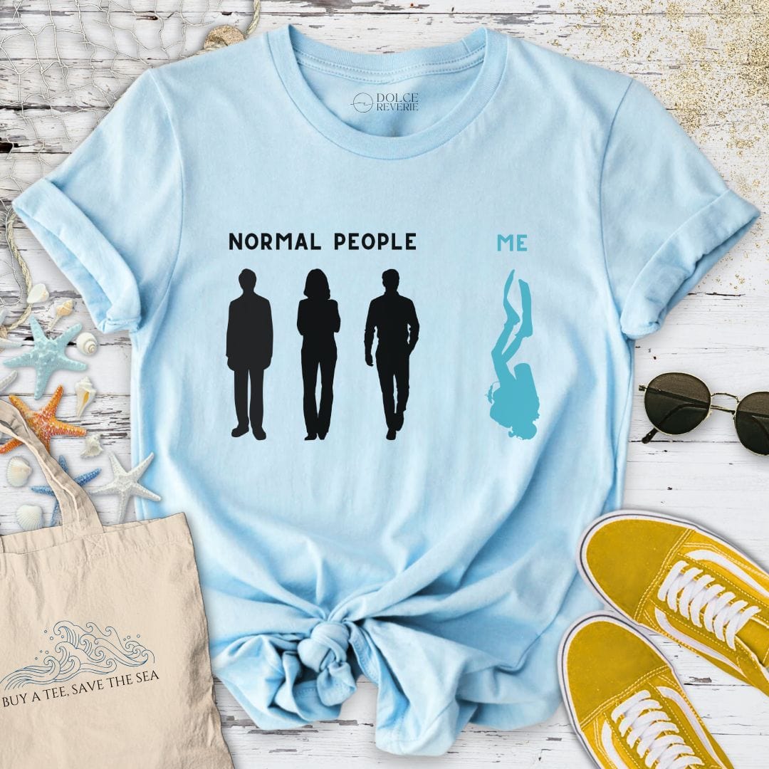 Other People, Me T-Shirt Light Blue / S
