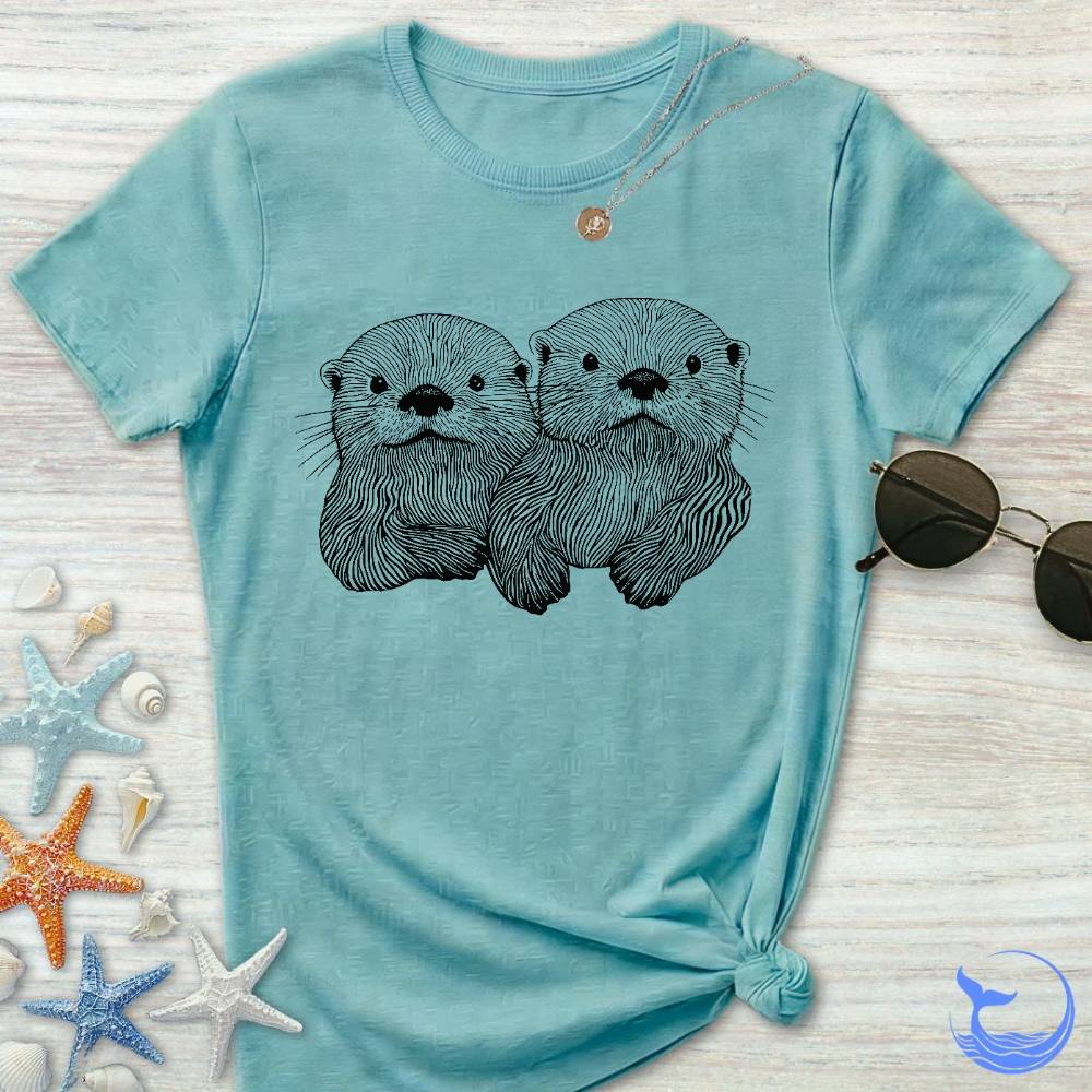 Happy Otters Women's T-Shirt