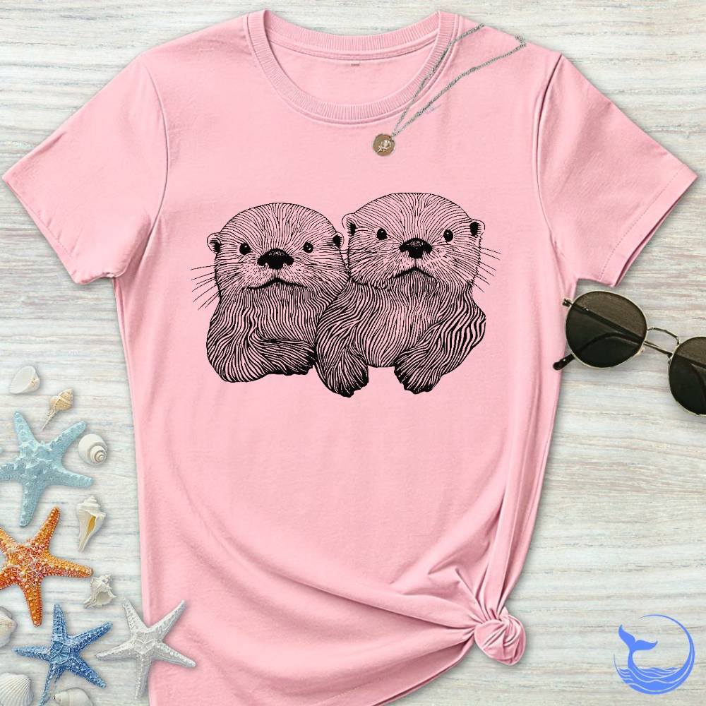 Happy Otters Women's T-Shirt