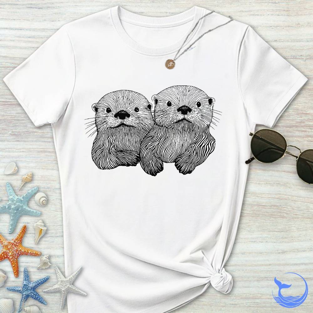 Happy Otters Women's T-Shirt