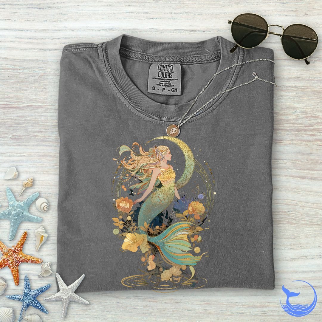 Whimsical Mermaid Comfort Colors T-Shirt