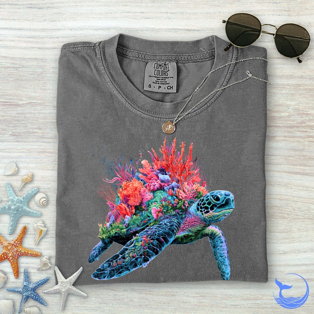 Reef Turtle Comfort Colors T-Shirt