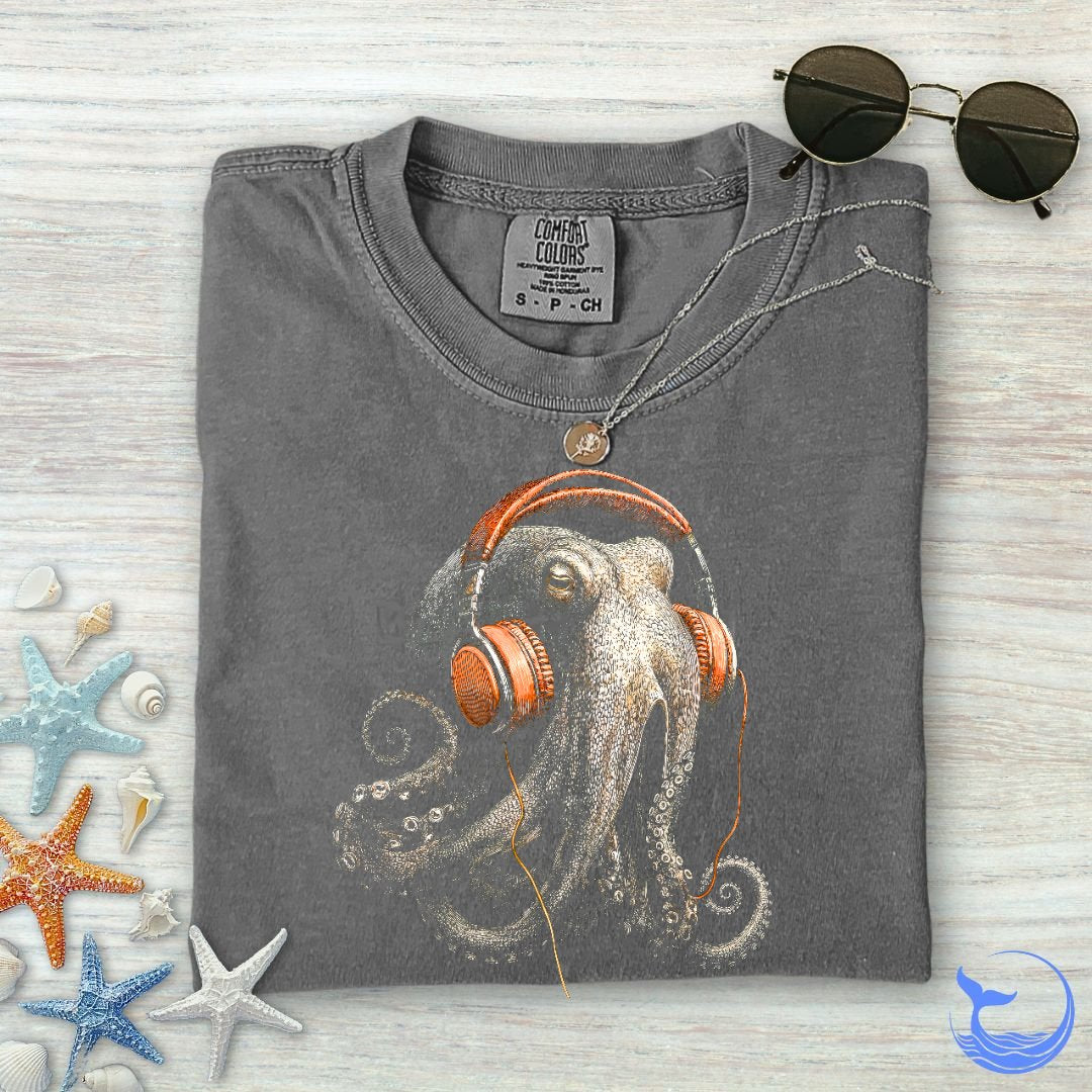 Groovy Octopus Comfort Colors T-Shirt