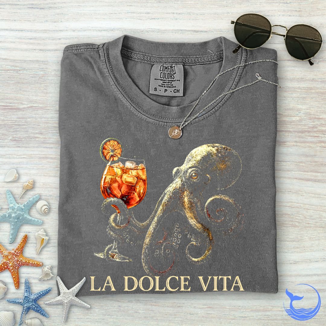 La Dolce Vita Octopus Comfort Colors T-Shirt