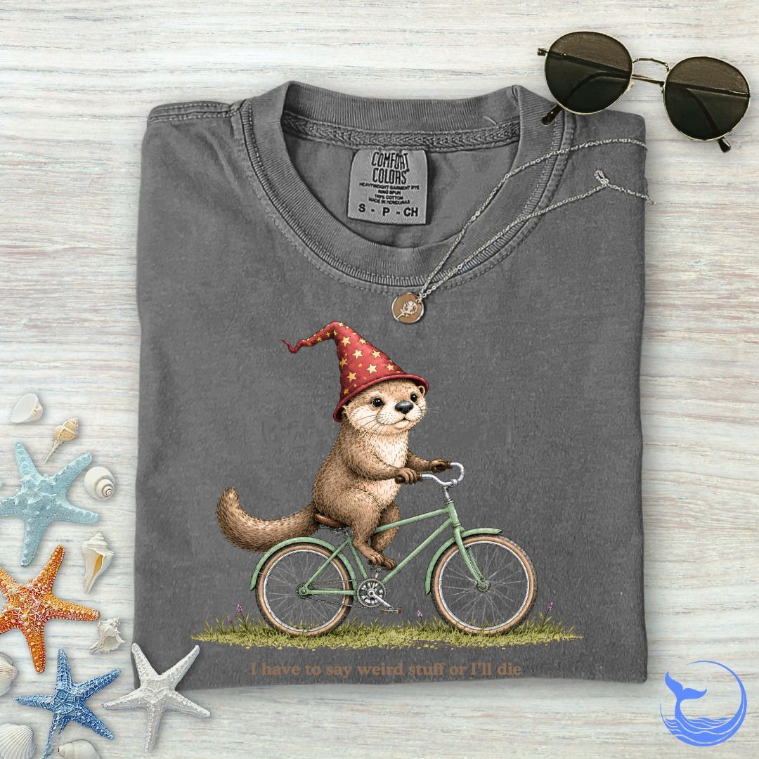 Weird Stuff Or I'll Die Otter Comfort Colors T-Shirt