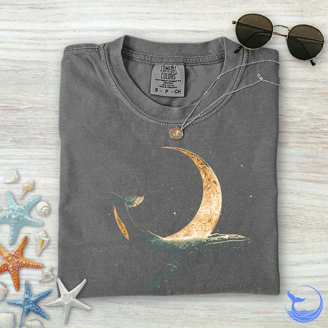 Mystic Whale Comfort Colors T-Shirt