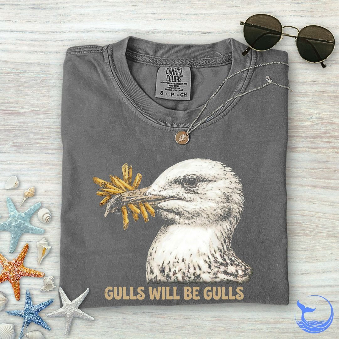 Gulls Will Be Gulls Comfort Colors T-Shirt