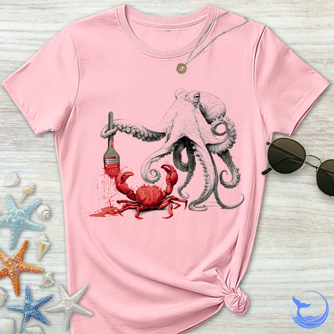 Off To Paint Stuff, Octopus Women's T-Shirt