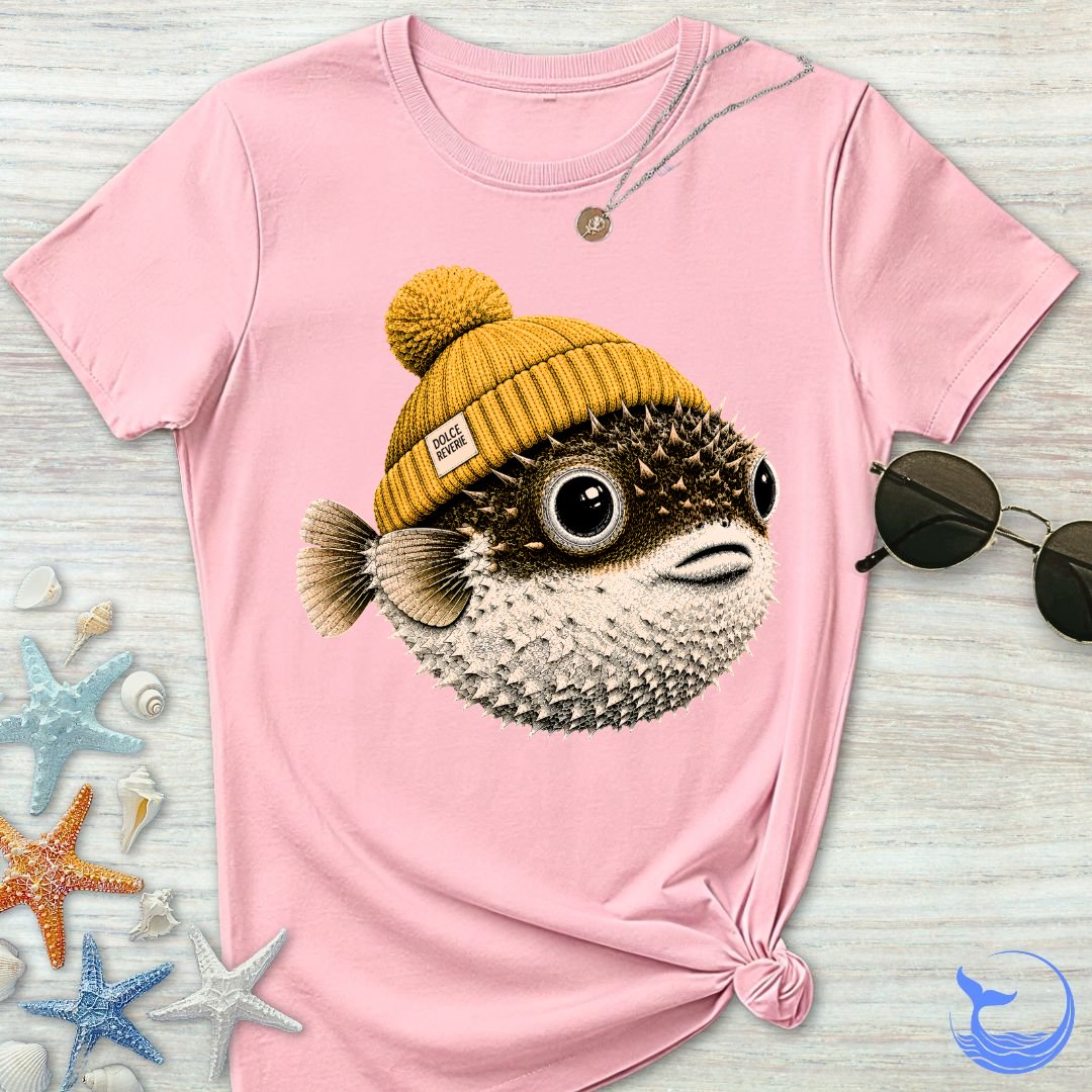 Winter Pufferfish Women's T-Shirt