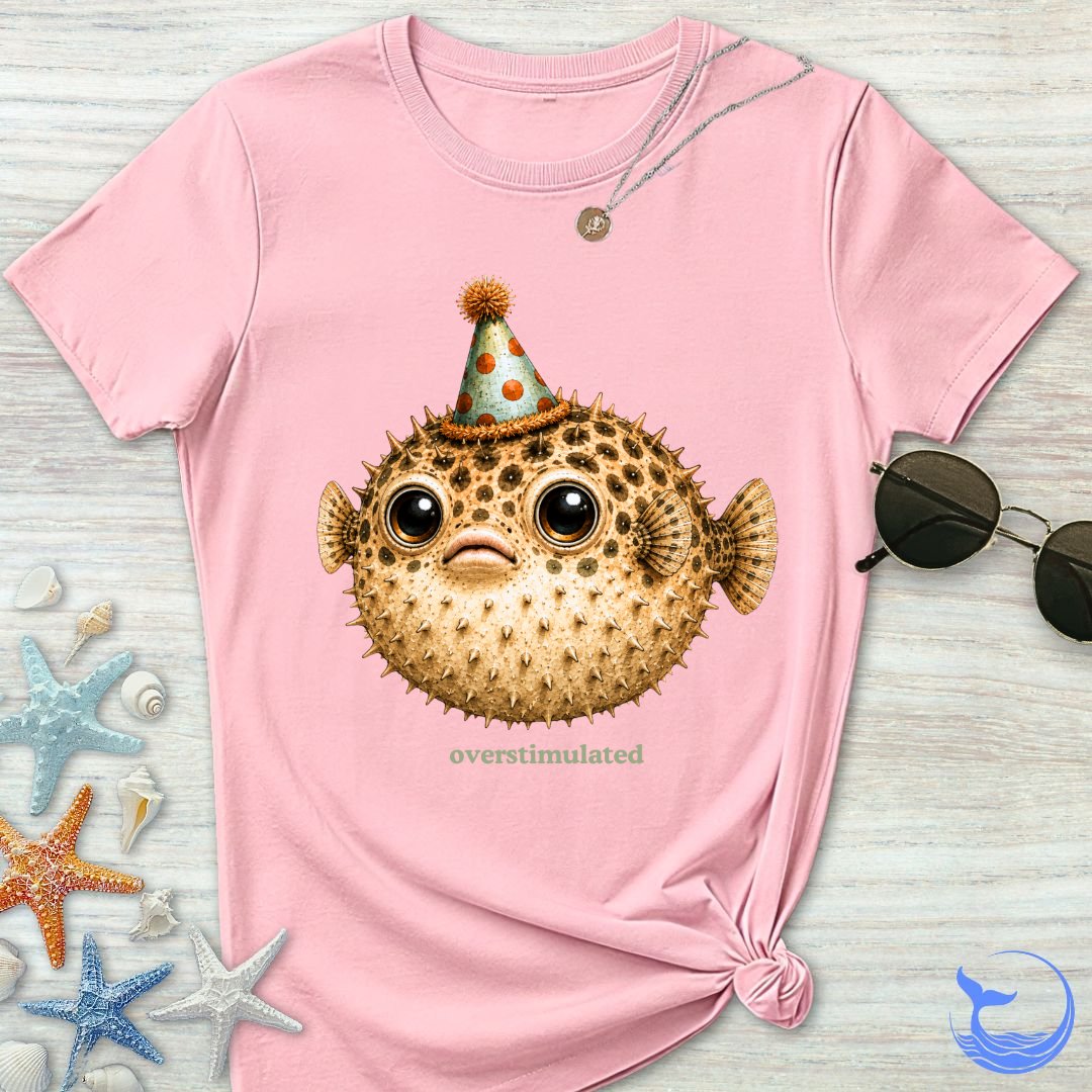 Overstimulated Pufferfish Women's T-Shirt