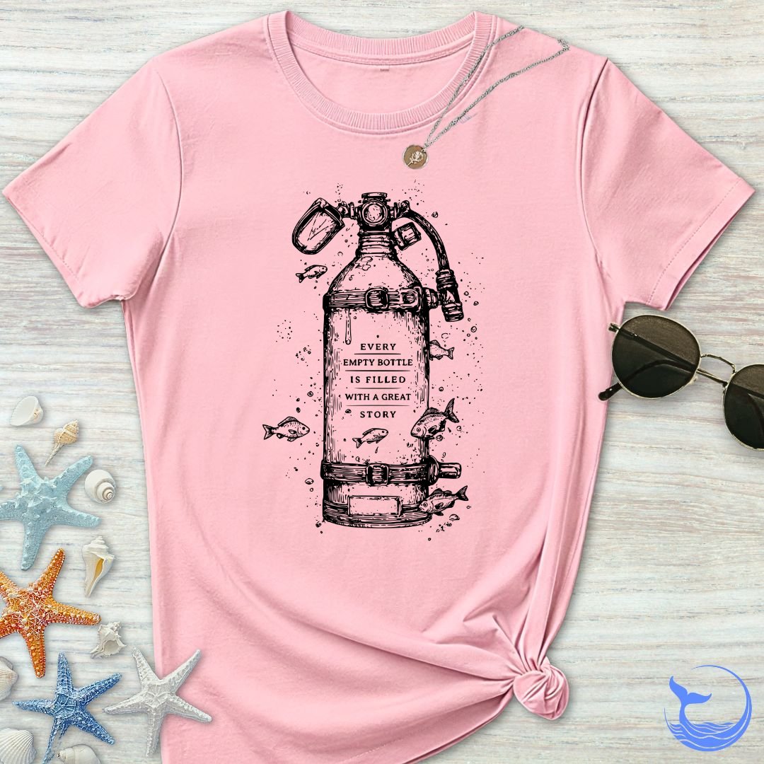 Scuba Tank, Great Story Women's T-Shirt