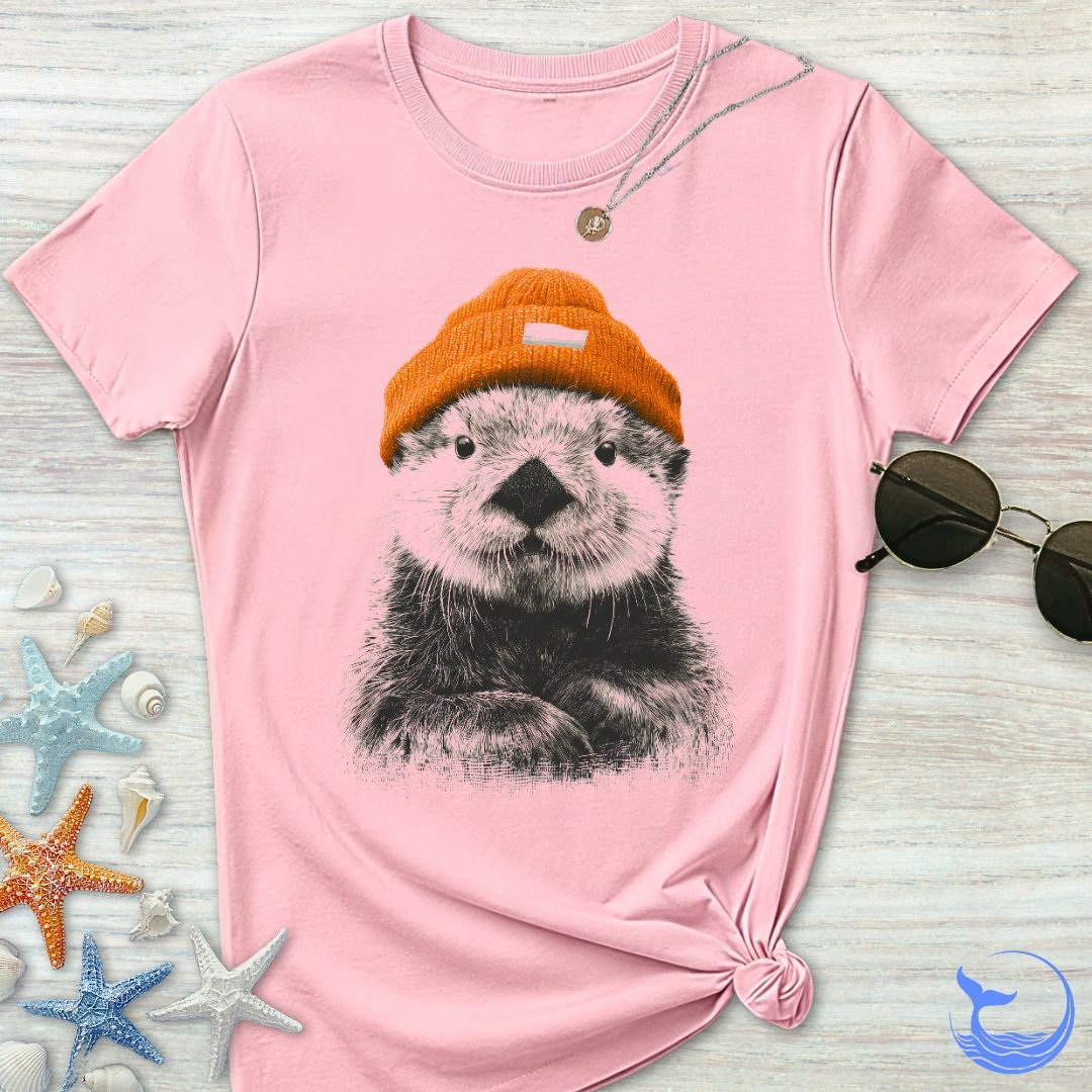 Winter Otter Women's Relaxed T-Shirt