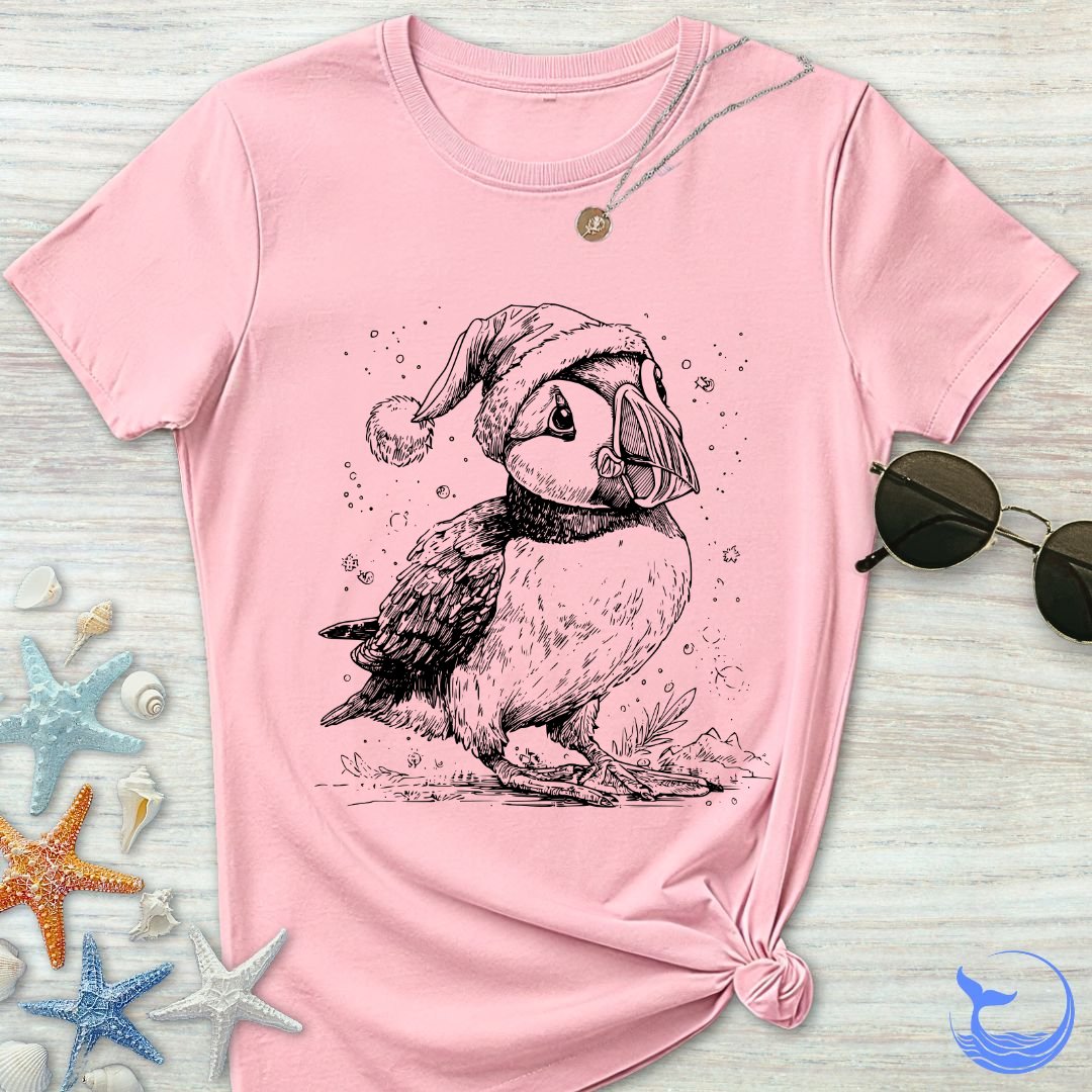 Christmas Puffin Women's T-Shirt