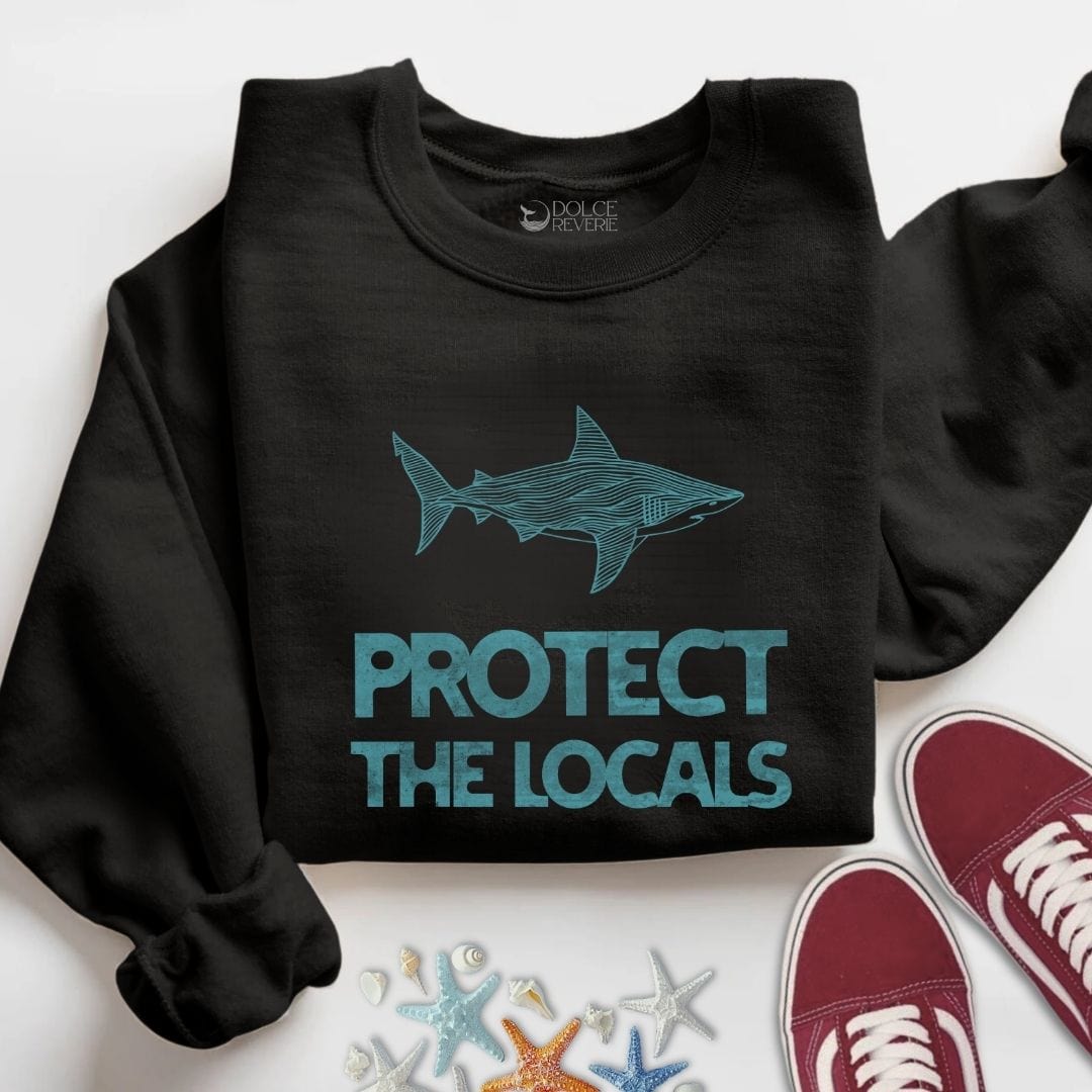 Protect The Locals Sweatshirt S / Black
