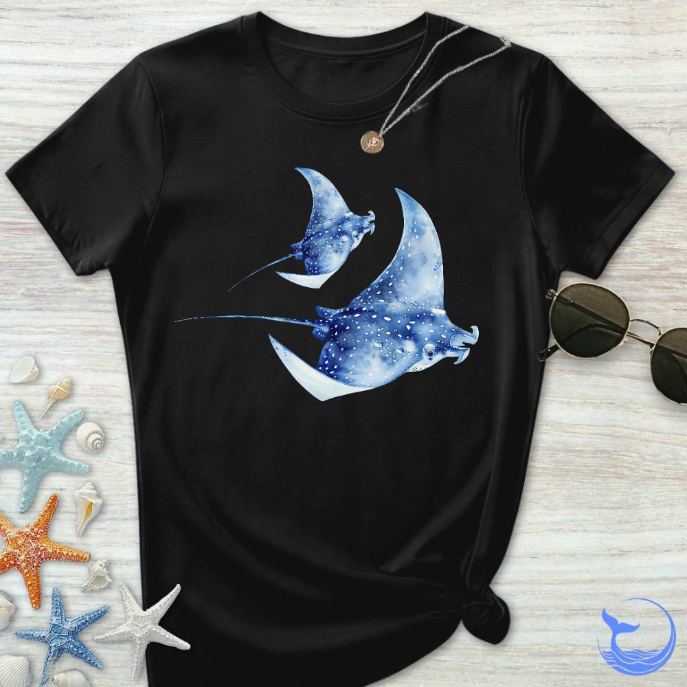 Watercolor Mantas Women's T-Shirt