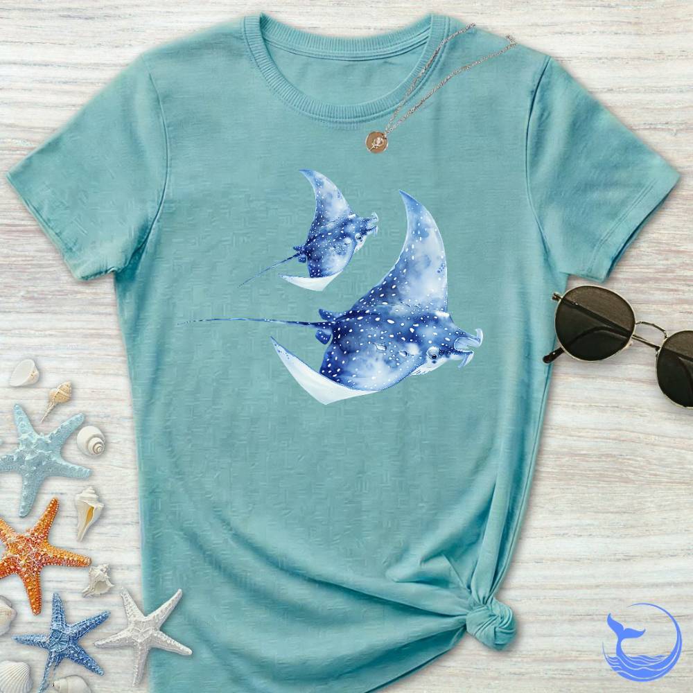Watercolor Mantas Women's T-Shirt