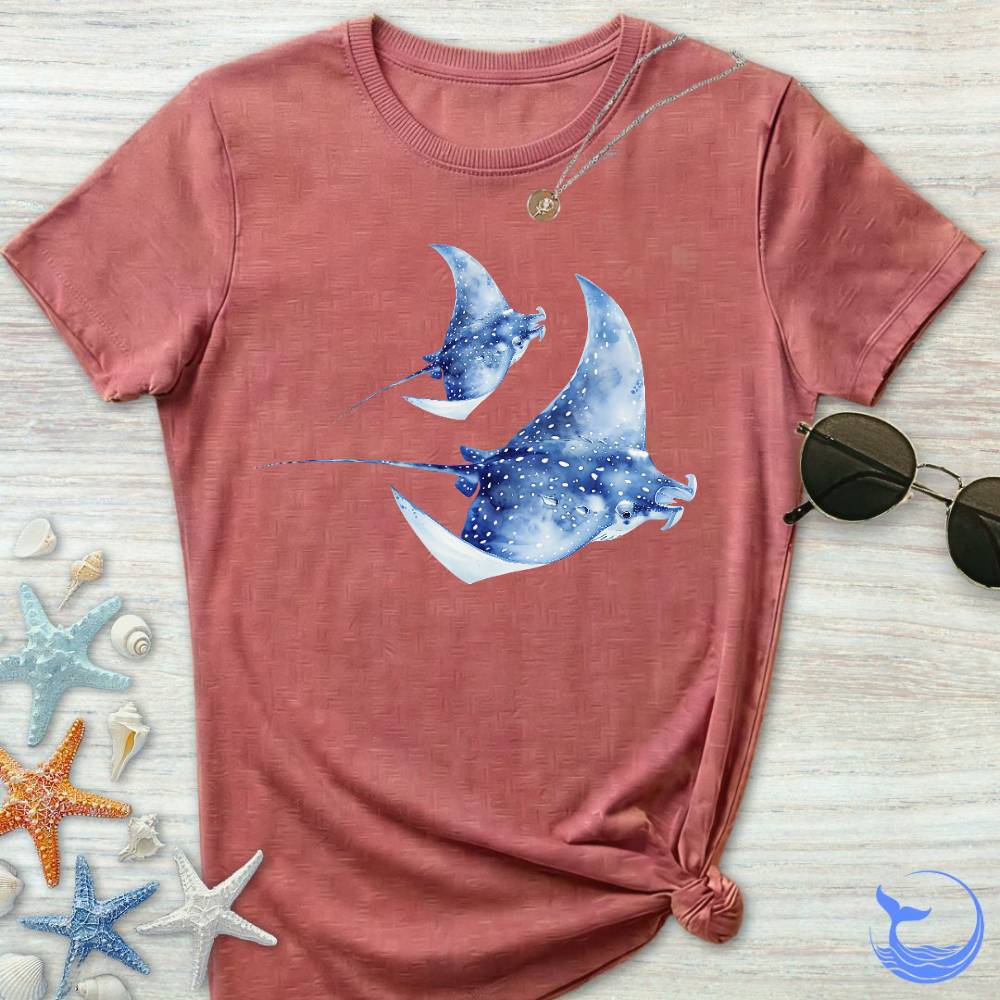 Watercolor Mantas Women's T-Shirt