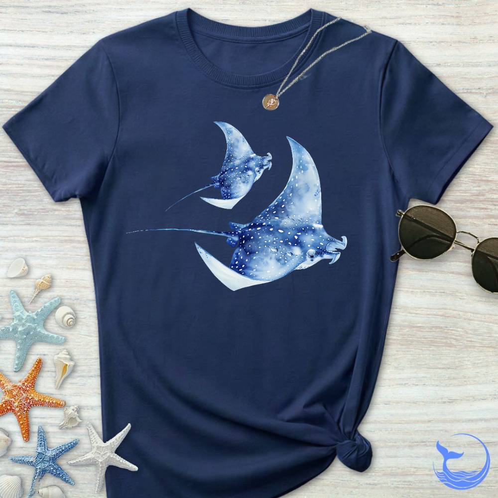 Watercolor Mantas Women's T-Shirt