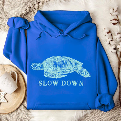 Slow Down Turtle Hoodie