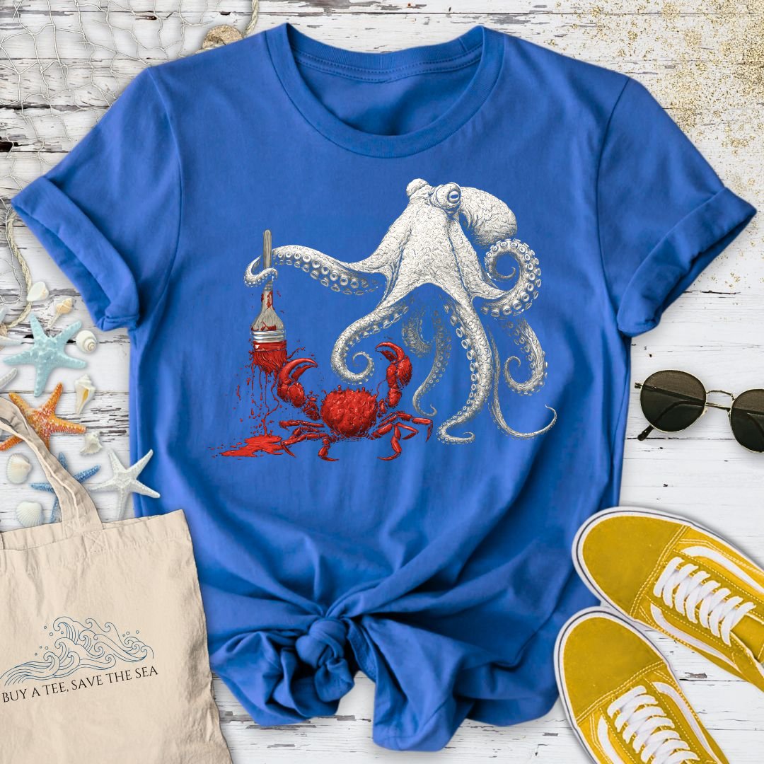 Off To Paint Stuff, Octopus T-Shirt