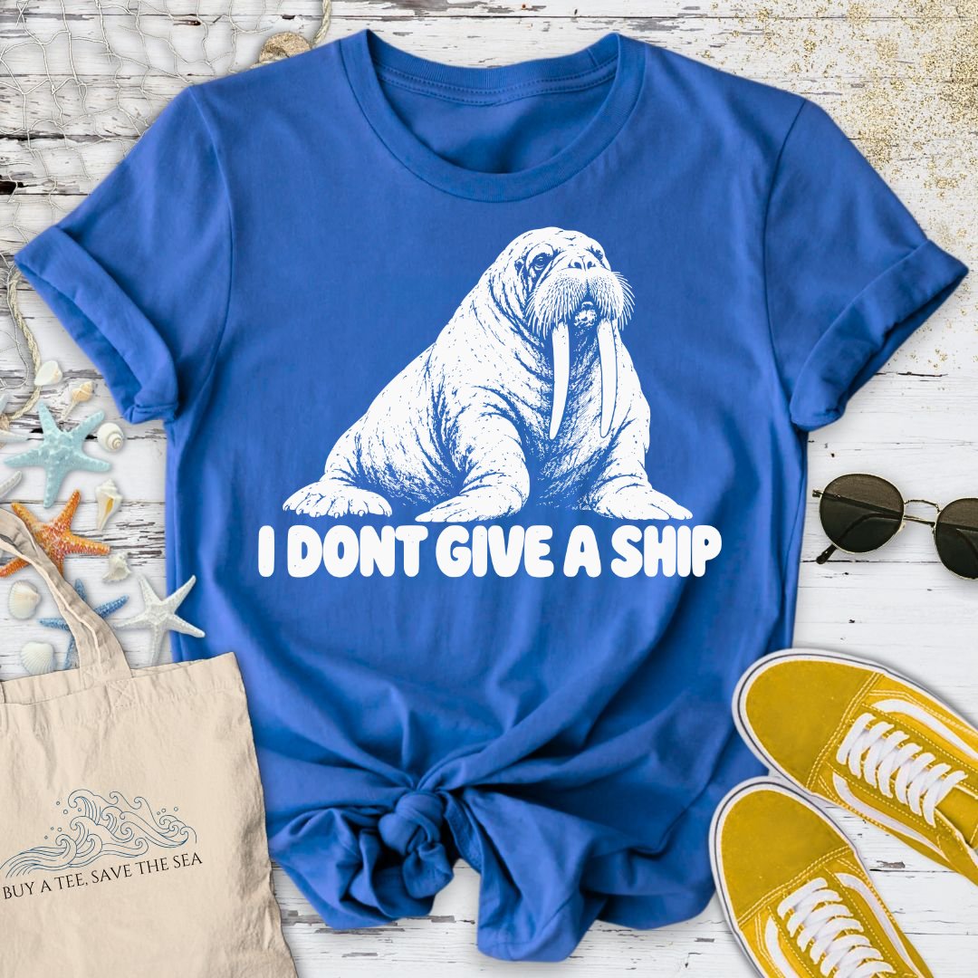 I Don't Give A Ship, Walrus T-Shirt