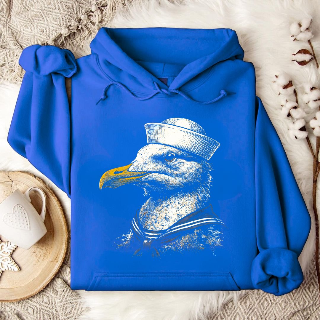 Seagull Sailor Hoodie