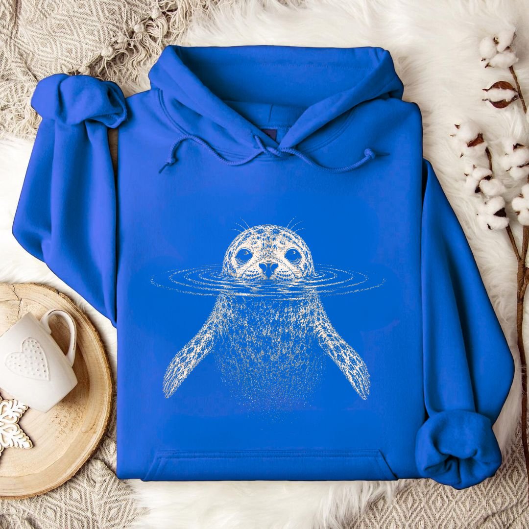 Swimming Seal Hoodie