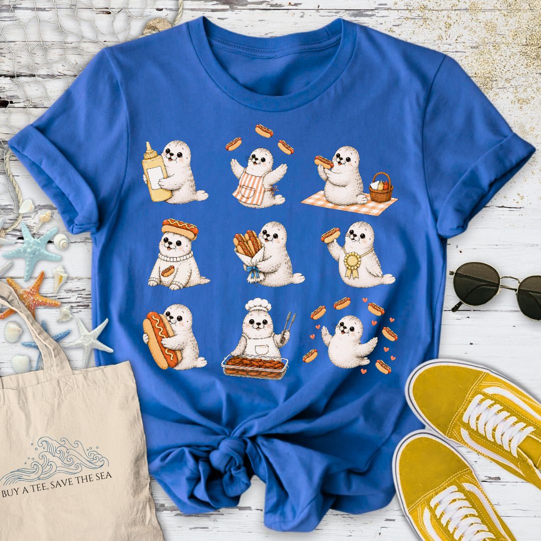 Hot Dog Seal T-Shirt