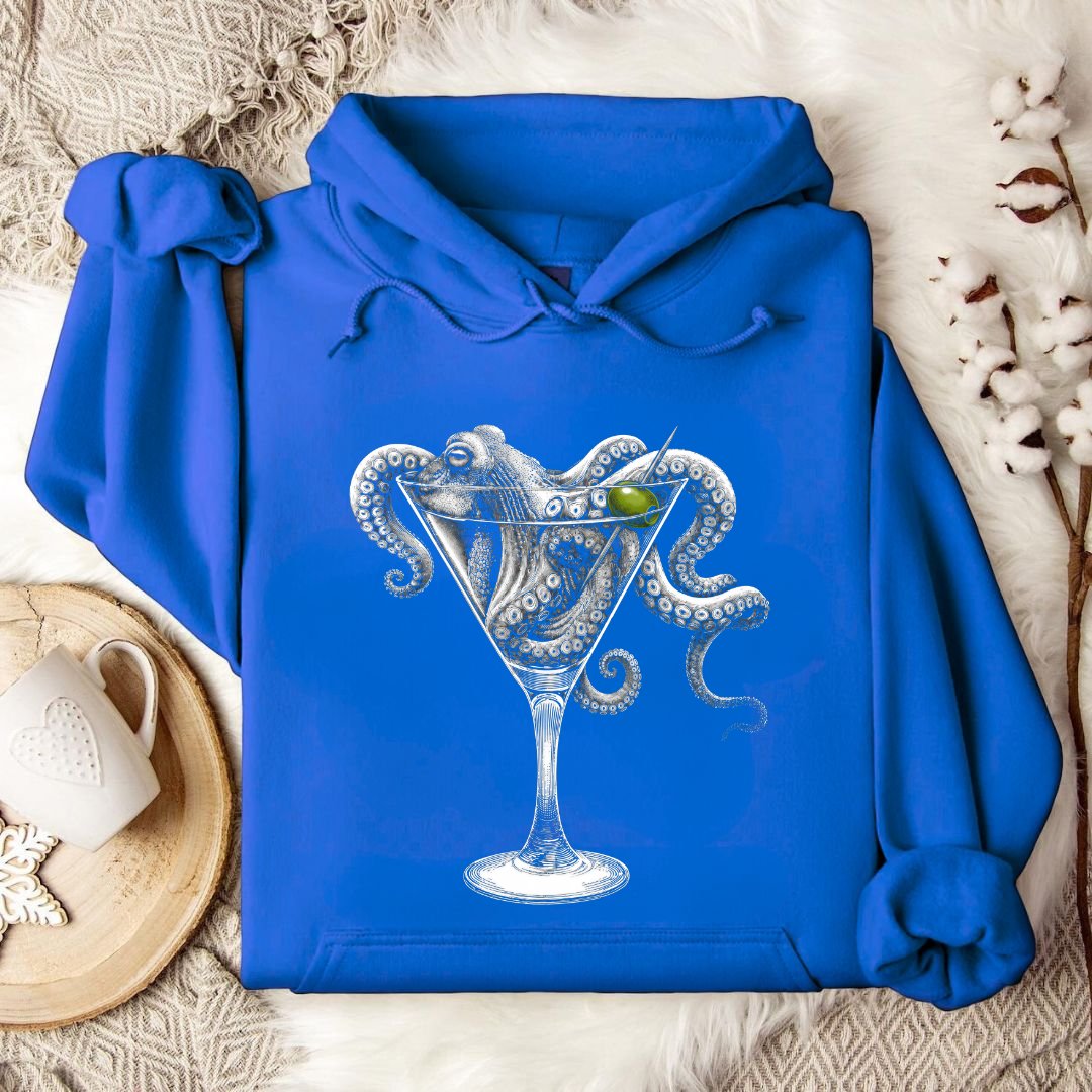 Octopus Martini Hoodie