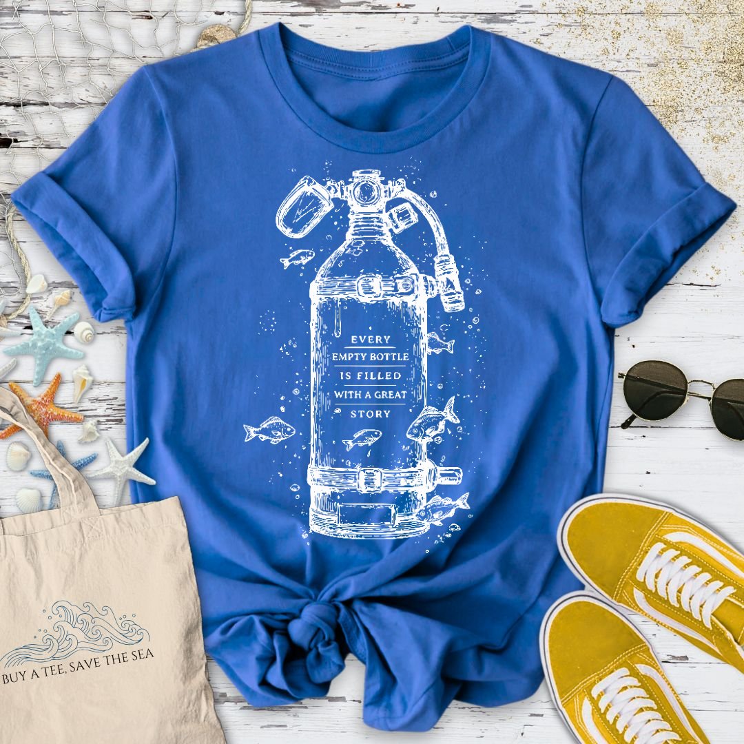 Scuba Tank, Great Story T-Shirt