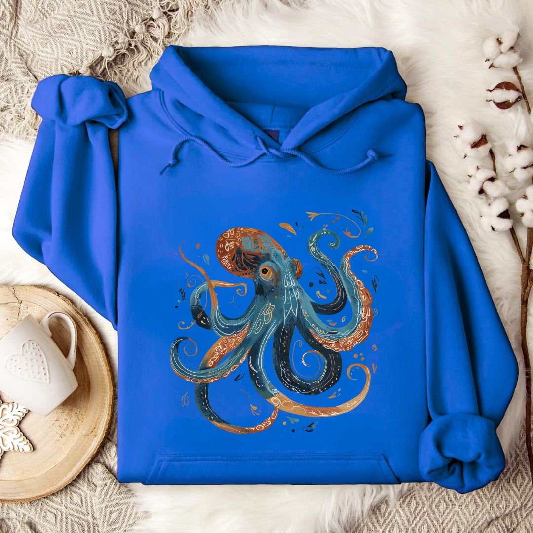 Boho Octopus Hoodie