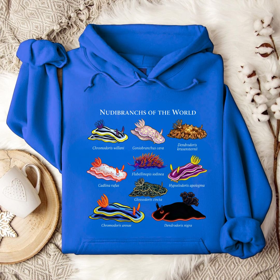 Nudibranchs Of The World Hoodie
