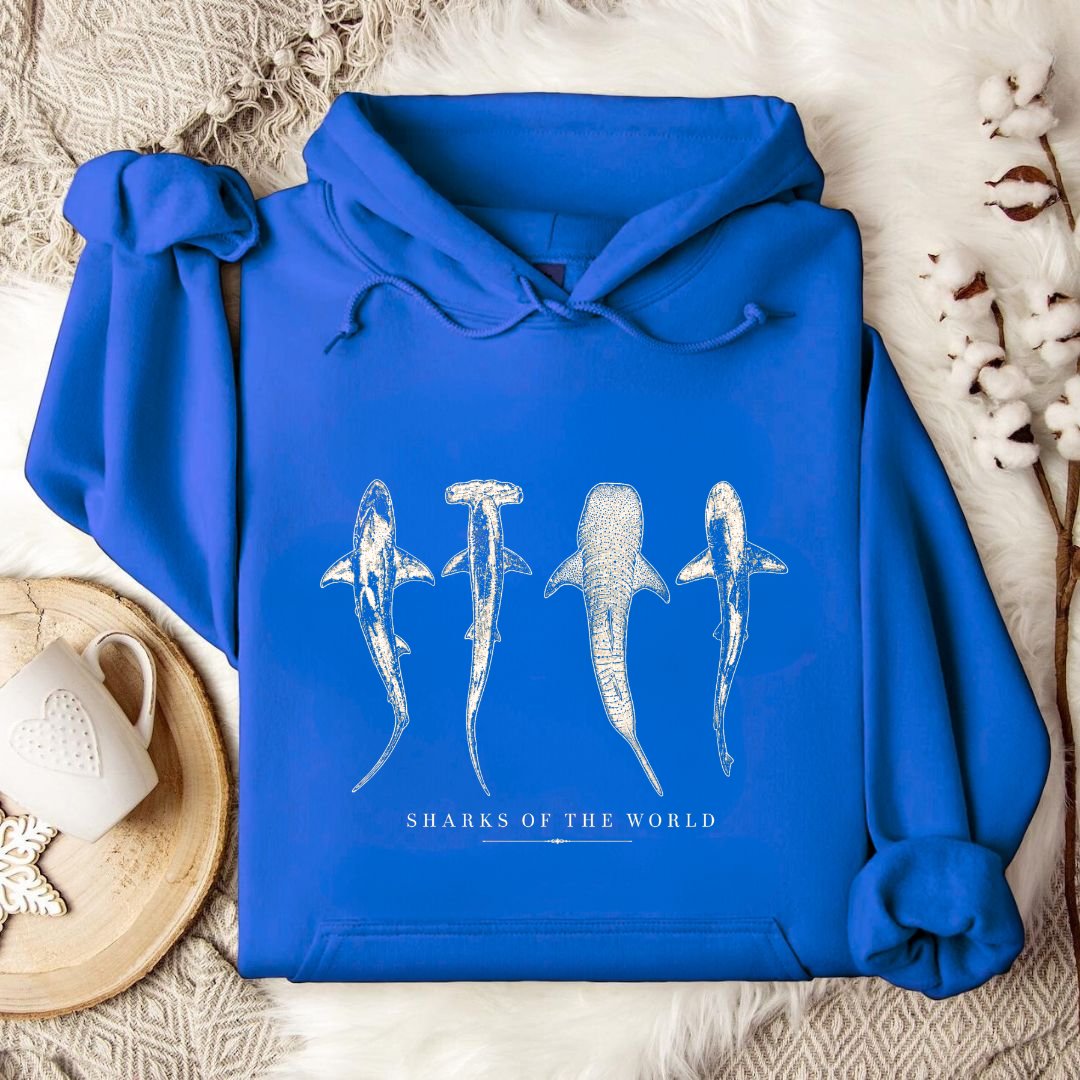 Sharks Of The World Hoodie